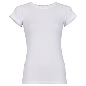 Build Your Brand Womens/Ladies T-Shirt / White